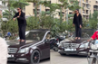 2 booked as woman dangerously performs ‘aura farming’ trend on Mercedes-Benz car in Navi Mumbai